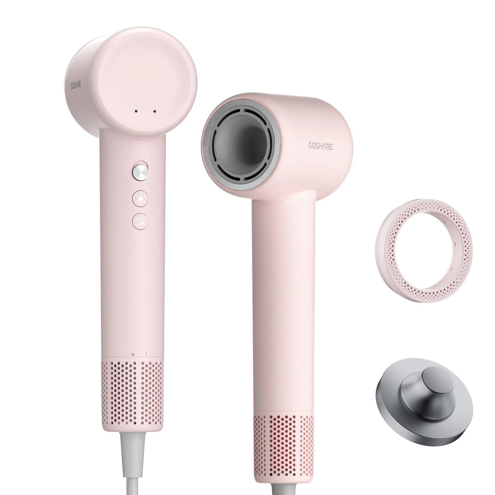 (image for) COSHARE HD20E 1300W Hair Dryer 110,000 RPM 600 Million/cm&sup3; Negative Ions Mini Hair Dryer High-Speed Drying